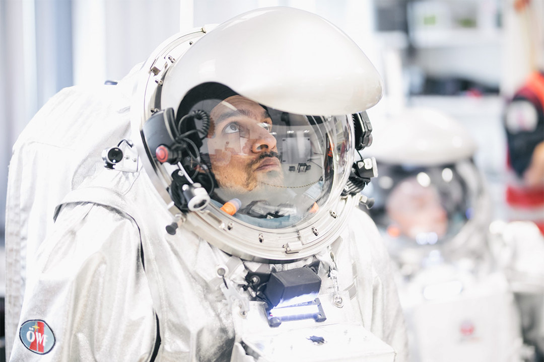 Analog astronaut photo