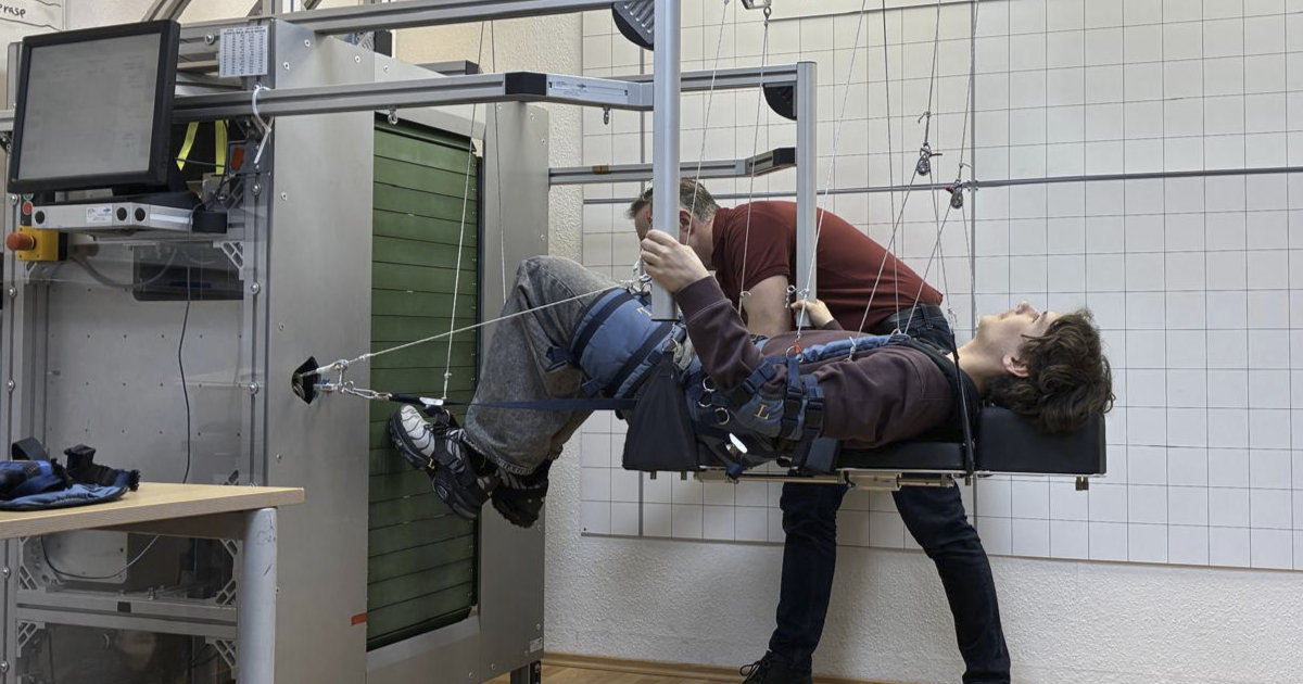 ESA Vertical Treadmill Facility