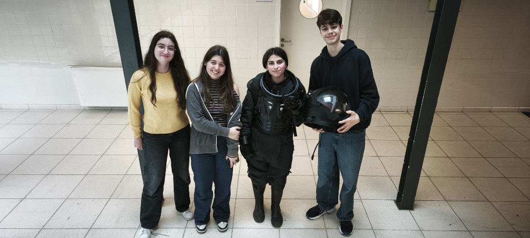 Students from Paredes School 