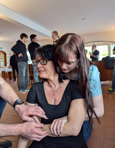 Teambuilding exercises before the mission