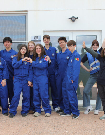 Group photo with the teachers