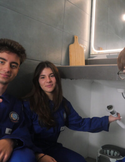 Unusual challenges at the habitat