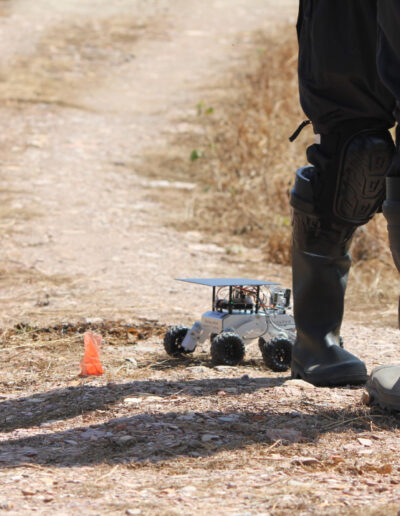 EVA: Testing the rover