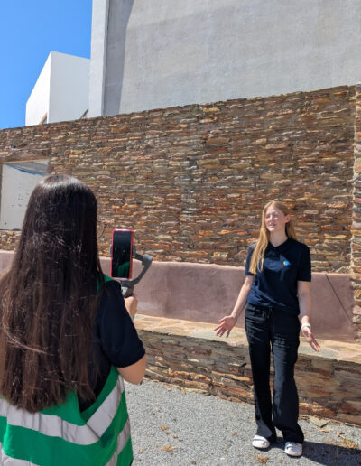 MOO recording content for social media