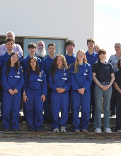 End of mission group photo