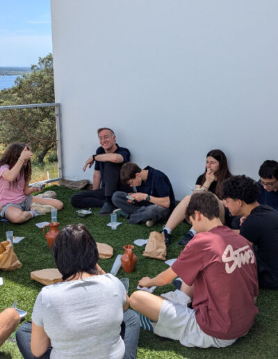 Lunch time at the observatory and time to say goodbye